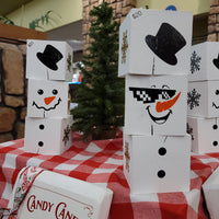 Snowman Stackable Blocks