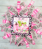 Hope Breast Cancer Awareness Pancake Wreath